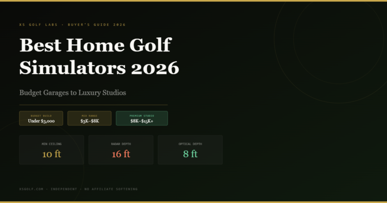 Best home golf simulators 2026 — complete guide from budget garage builds to luxury studios